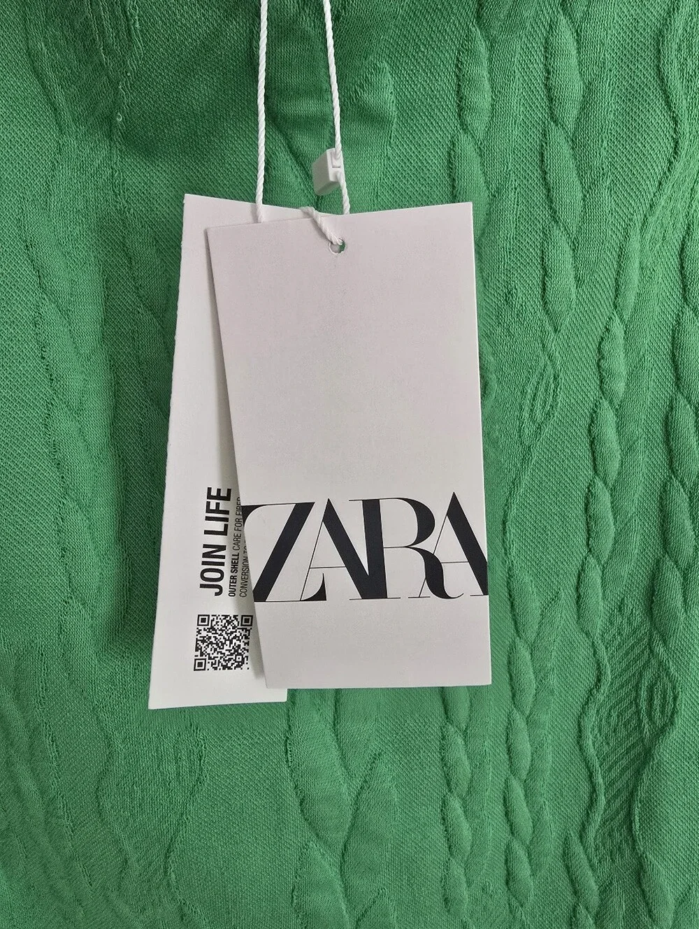 Zara Bright Green Mini Skirt